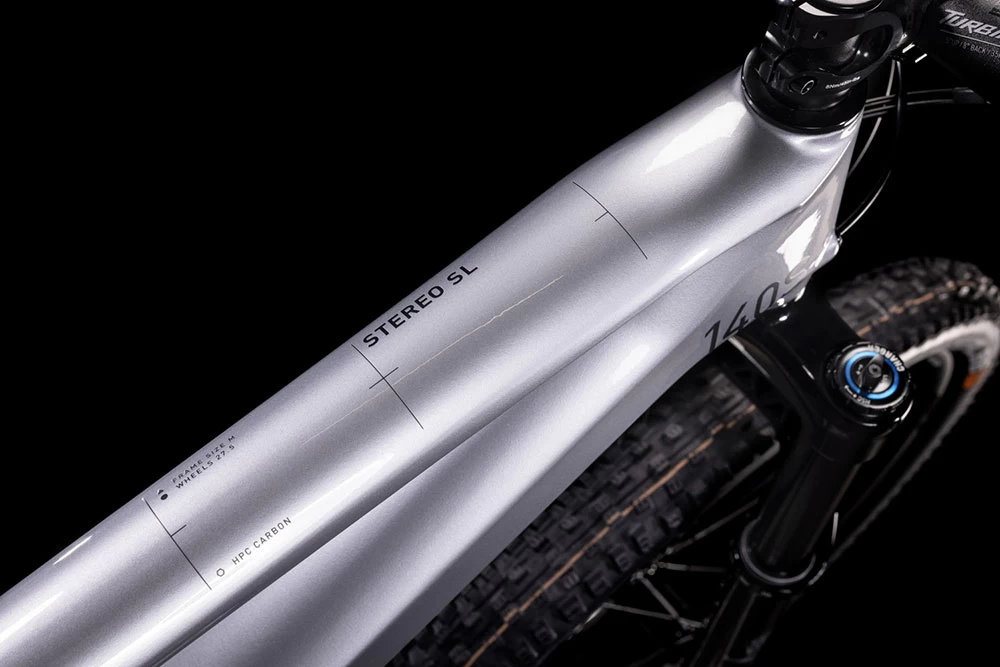 Cube Stereo 140 HPC SL 27.5 Polarsilver´n´black 4 Cube Stereo 140 HPC SL 27.5 Polarsilver´n´black – Image 2