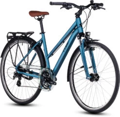 Cube Touring Lady Metalpetrol´n´green -Équipement De Vélo Cube CUBE Touring Lady metalpetrol n green 648110 3