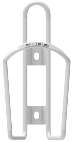 Cube Porte-bouteilles HPA En Aluminium -Équipement De Vélo Cube Cube HPA Alu Flaschenhalter glossy white 13013 b