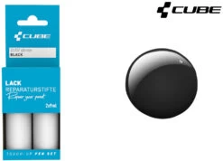 Cube Set De Stylos De Réparation De Peinture BLACK -Équipement De Vélo Cube Cube Lackreparaturstift Set BLACK 2203