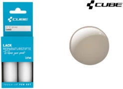 Cube Set De Stylos De Réparation De Peinture SAND -Équipement De Vélo Cube Cube Lackreparaturstift Set SAND 2218