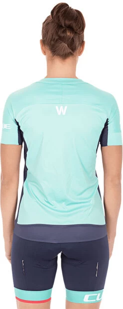 Cube Teamline WS Round Neck - Women's Jersey -Équipement De Vélo Cube Cube Teamline WS Rundhals Damen Trikot 11030 3