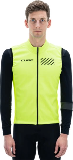 Cube Blackline Safety - Softshell Gilet -Équipement De Vélo Cube Cube Blackline Safety Softshellweste 12213 2
