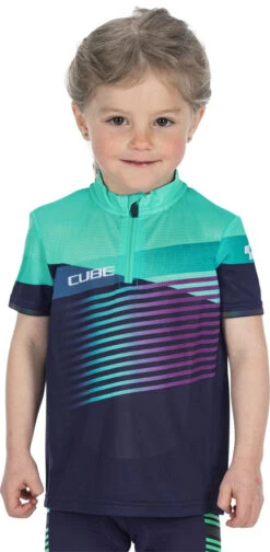 Cube Teamline Rookie - Maillot Enfant -Équipement De Vélo Cube Cube Teamline Rookie Kinder Trikot 12445 2