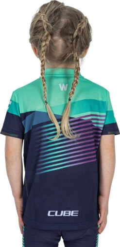 Cube Teamline Rookie - Maillot Enfant -Équipement De Vélo Cube Cube Teamline Rookie Kinder Trikot 12445 3