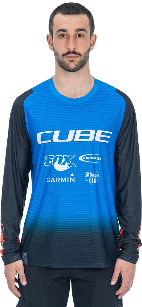 Cube Vertex X Actionteam - Maillot MTB Manches Longues 4 Cube Vertex X Actionteam - Maillot MTB Manches Longues – Image 2