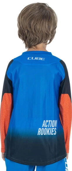 Cube Vetrtex Rookie X Actionteam - Maillot Manches Longues Enfant -Équipement De Vélo Cube Cube Vertrex RookiexActionteam Kinder Langarmtrikot 12447 3