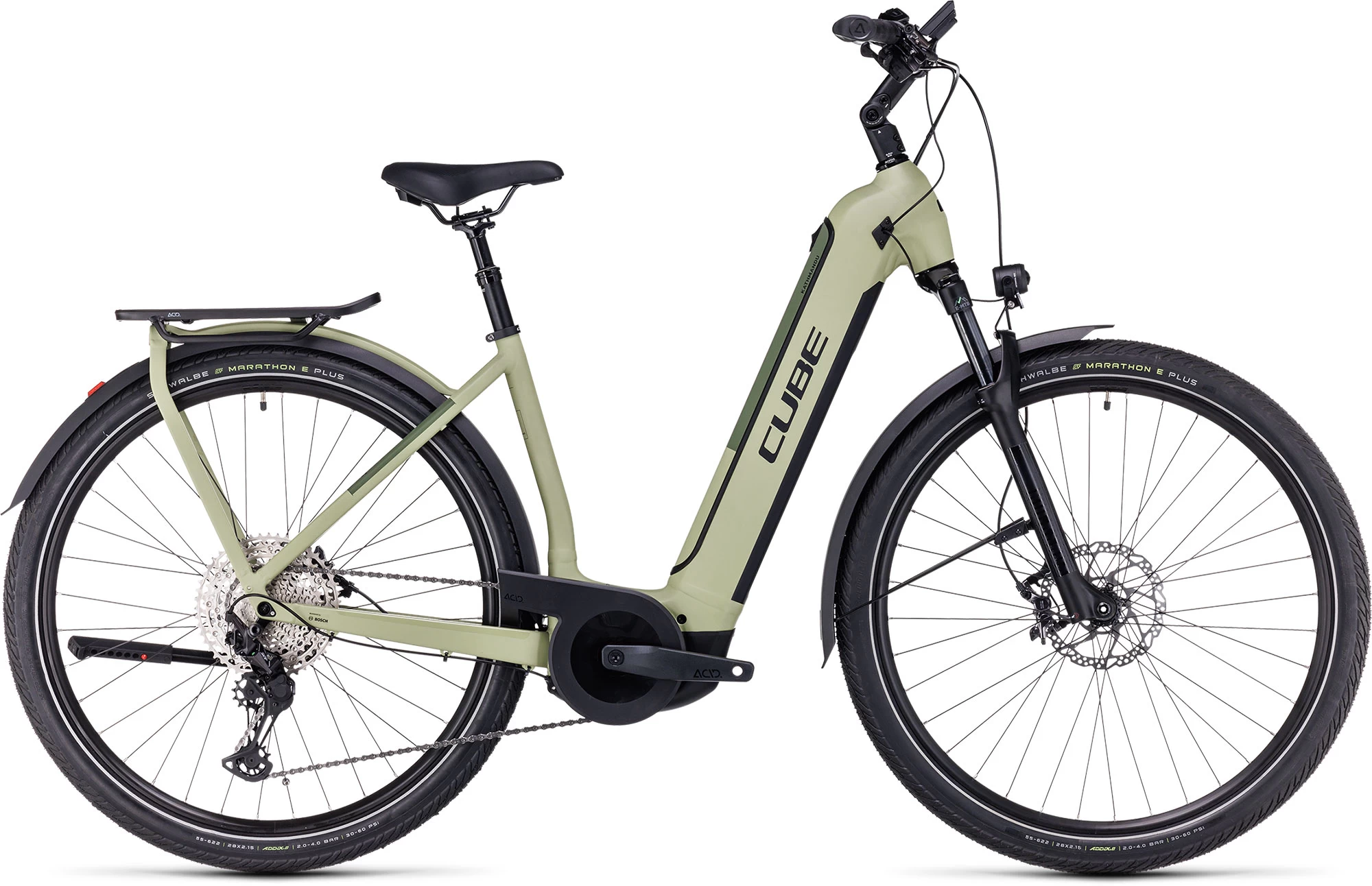 Cube Kathmandu Hybrid SLX 750 Easy Entry Green´n´olive 3 Cube Kathmandu Hybrid SLX 750 Easy Entry Green´n´olive