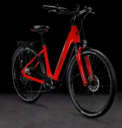 Cube Supreme Sport Hybrid Pro 500 Easy Entry Red'n'black -Équipement De Vélo Cube cube 20119236 632371 Supreme Sport Hybrid Pro 500 Easy Entry red n black 2