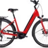 Cube Supreme Sport Hybrid Pro 625 Easy Entry Red'n'black -Équipement De Vélo Cube cube 632372 20121289 Supreme Sport Hybrid Pro 625 Easy Entry red n black 1
